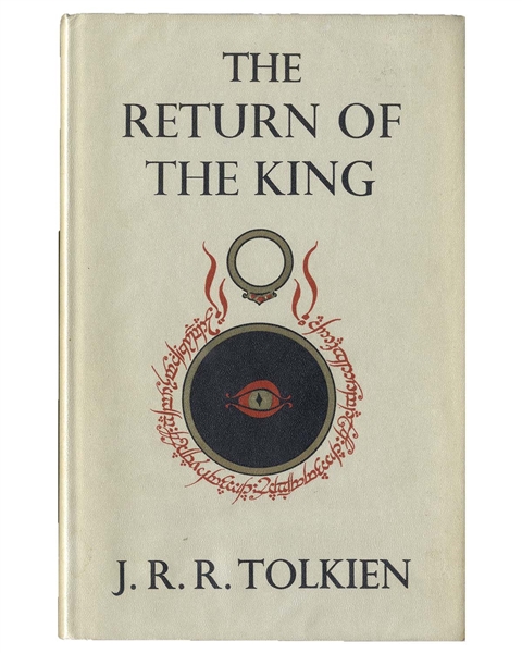 First Edition Set of J.R.R. Tolkien's ''Lord of the Rings'' -- A Complete Second Impression Set in Their Original Dust Jackets, With Maps Present